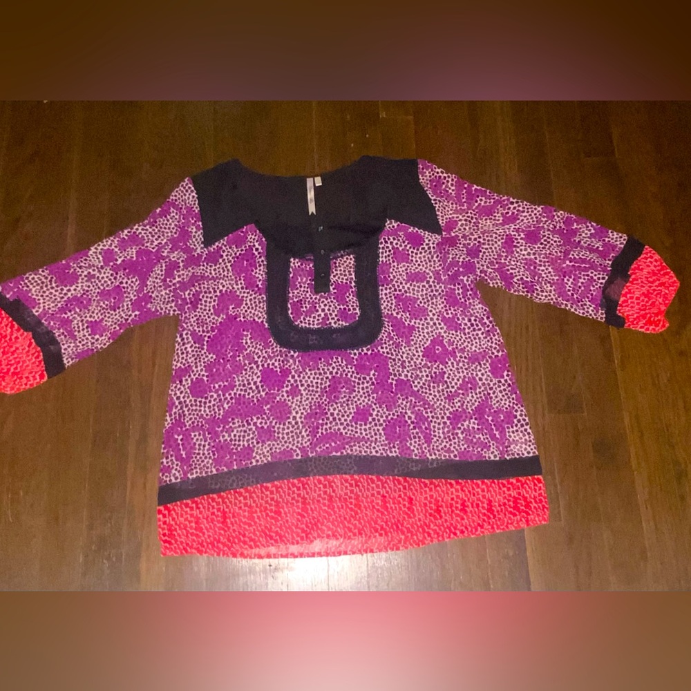 Blouse from Nordstrom. Size large. Brand Pettycoat Alley